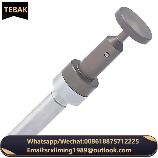 High-precision spring-pull eccentric T-type non-magnetic edge finder with T-shaped groove anti-magnetic eccentric spring