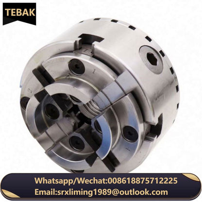 ANDUUK Four Jaw Chuck KP96 KP125 4-JAW SELF-CENTERING CHUCK