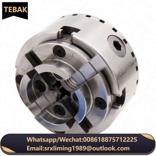 ANDUUK Four Jaw Chuck KP96 KP125 4-JAW SELF-CENTERING CHUCK