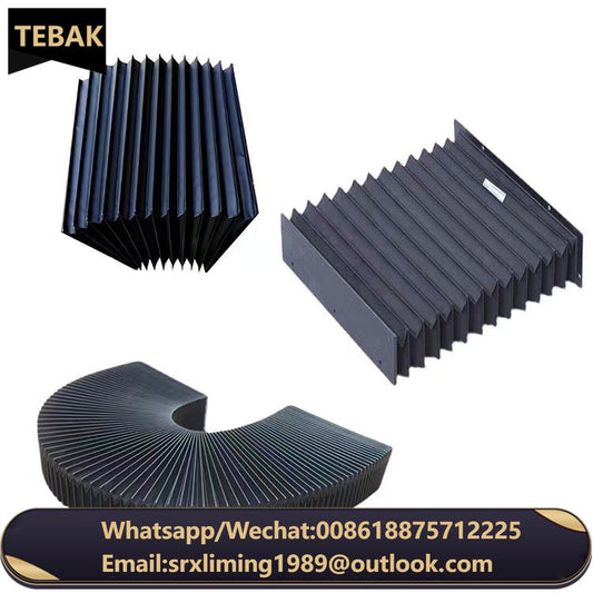 TEBAK Manufacturer Customized Machine Tool Bellows Protection Cover