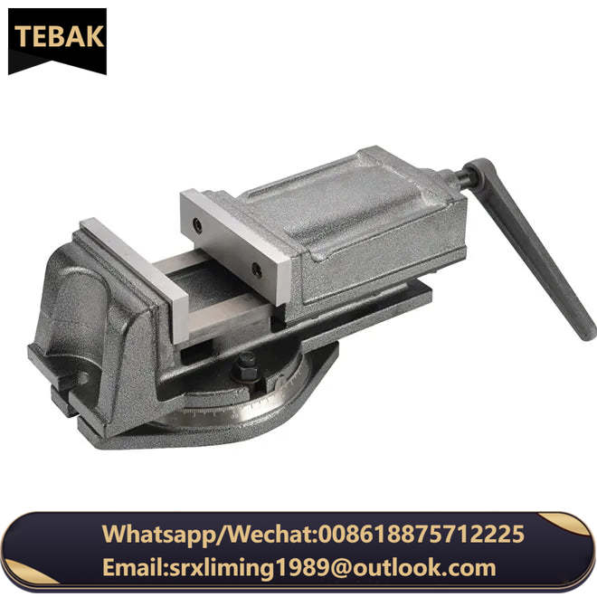 High Stability, Quick Clamping, Ideal for Metal Processing & Milling Workshops of QH Milling Vice for Machine Tools