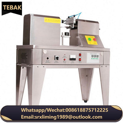 TEBAK Semi Automatic Hand Cream Toothpaste Plastic Tube Ultrasonic Soft Tube Pop Can Sealing Machine