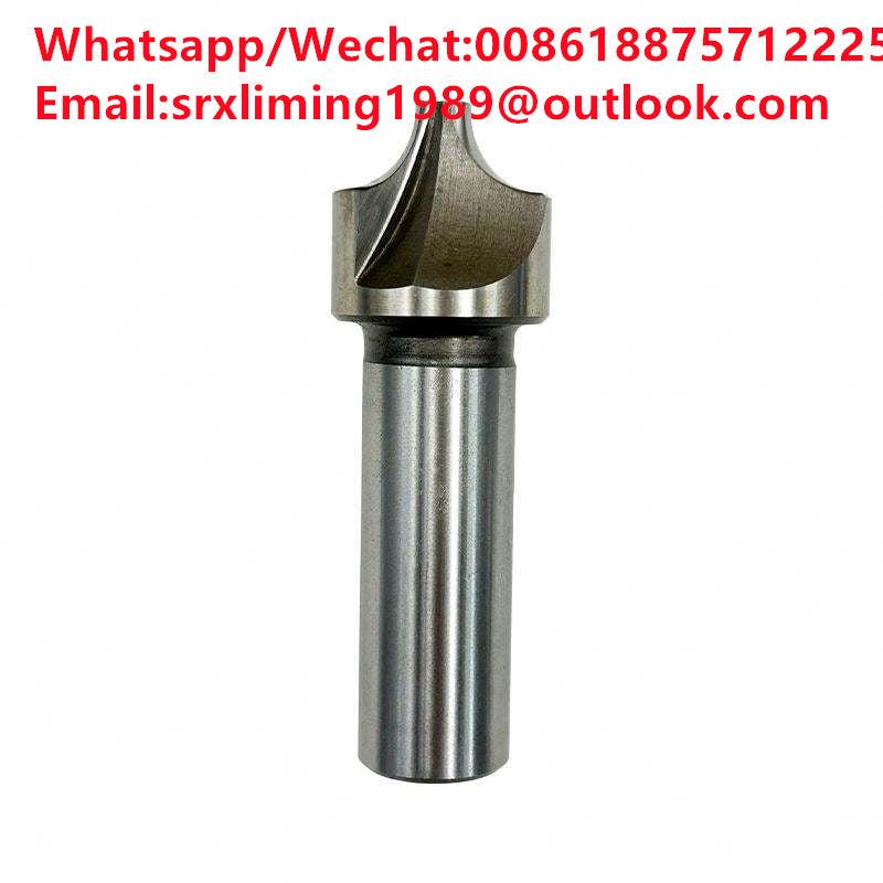 TEBAK 2/4-Flute Corner Rounding End Mill HSS R Angle Fillet Radius Quarter Circle Cutter R1-R12