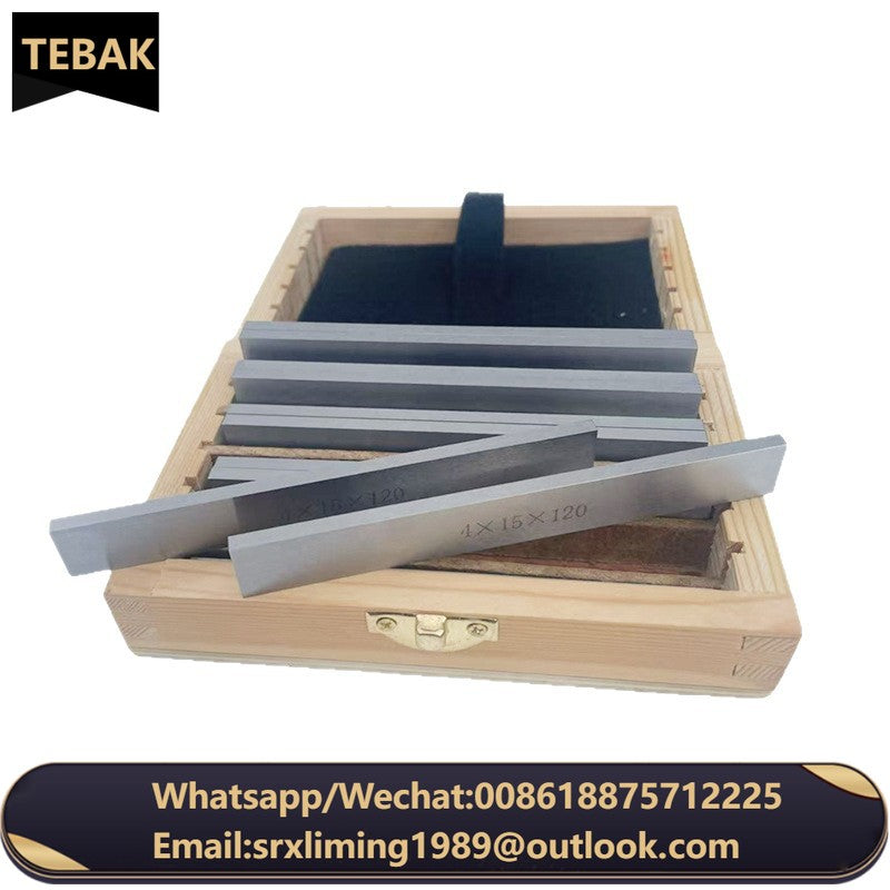 TEBAK Machine Tools 150x8.5mm 9pairs Precision Parallel Set Block Set Parallel Pad Gauge Block CNC Milling Pads