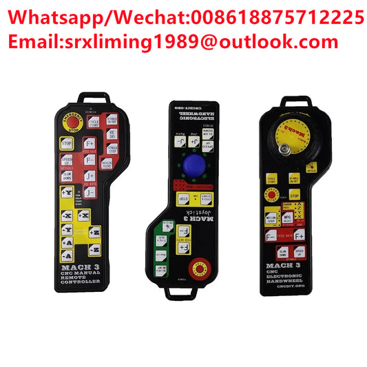 CNC MACH3 electronic handwheel manual controller USBMODBUS MPG CNC engraving machine motion card interface board pulse generator