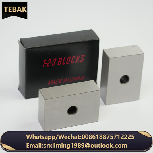 TEBAK Machine Tools 2Pc Sparallel Clamping Block Set Parallel Setup Block Customization Block AlNiCo Strong Chuck Magnet