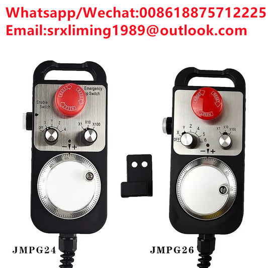 The CNC 4 Axis handwheel  controller MPG Pendant,All Wiring isolated from MPG unit and provide a easy to install wiring diagram.
