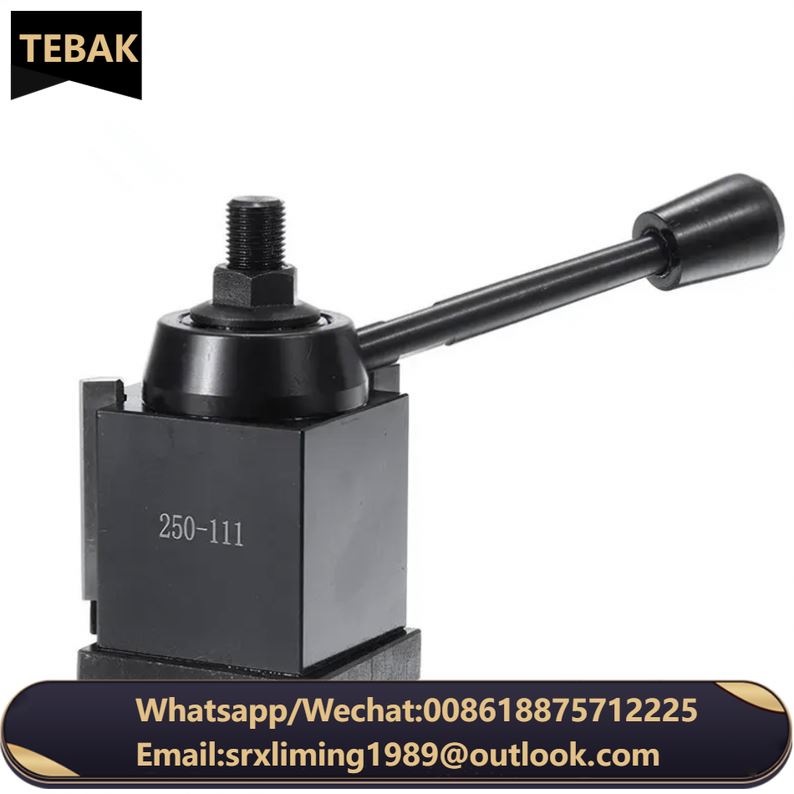 TEBAK Quick Change Portable Tool Posts CNC Milling Machine Stainless Steel Steel Gear Bearing Engine Tool Holder Used Condition