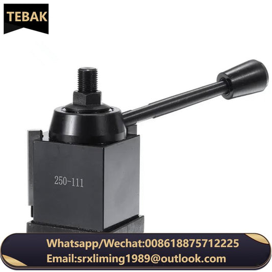 TEBAK Quick Change Portable Tool Posts CNC Milling Machine Stainless Steel Steel Gear Bearing Engine Tool Holder Used Condition