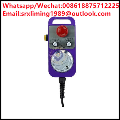 CNC Upgraded Version of Electronic Handwheel, 4/6 Axis MPG Mach3 Controller FAGOR GSK MITSUBISHI FANUC 5V Manual Pulse