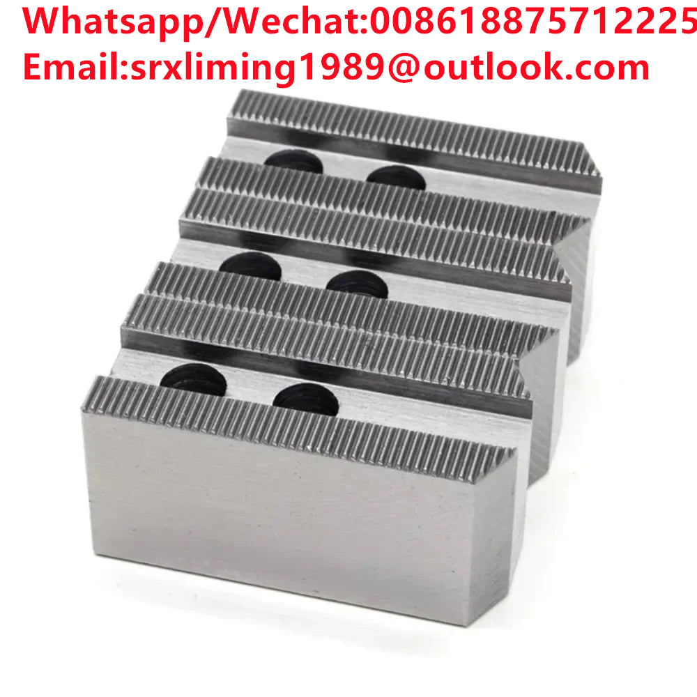 New Hydraulic Oil pressure chuck Soft claw 5 6 8 10 inch 60/90/120 degree High quality standard 3 jaws For mechanical CNC lathes