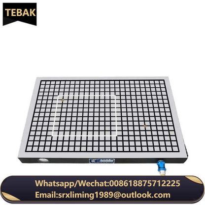 TEBAK CNC Vacuum Chuck Pneumatic Fixture Disk Grinder Milling Machine Machining Center Stainless Steel Aluminum Copper Plate