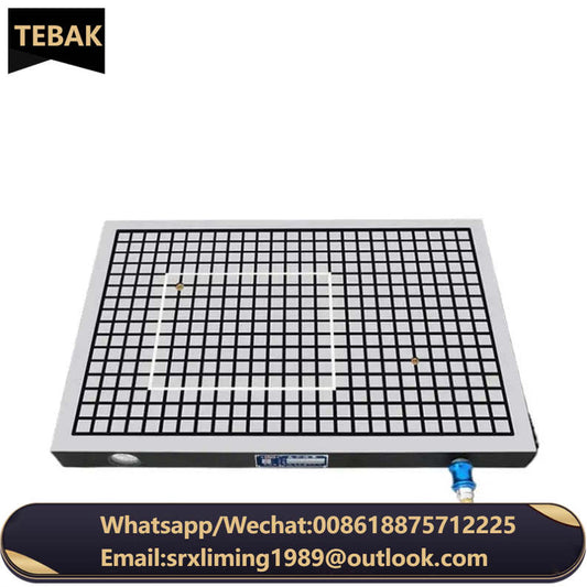 TEBAK CNC Vacuum Chuck Pneumatic Fixture Disk Grinder Milling Machine Machining Center Stainless Steel Aluminum Copper Plate