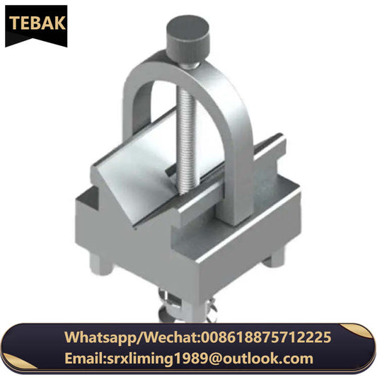 TEBAK V-Shape Wire Cut EDM Holder 3 Axies Fixed Wire-Cut EDM Chuck V Block Clamp Set Adjustable WEDM Chuck