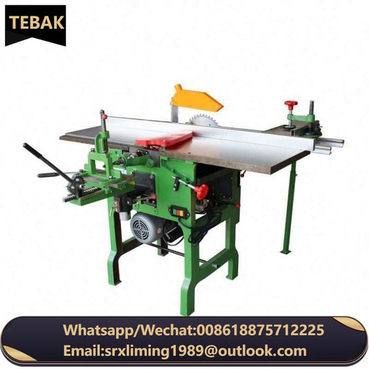 Push-Table Multi-Functional Woodworking Multi-Purpose Machine Tool Electric Planer Planer Equipment Punching Planer Square H