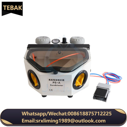 TEBAK Dental Tools Portable Jewelry Sandblasting Machine Dental Tools for Sale Dental Lab Sandblaster