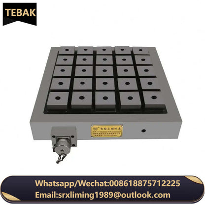 TEBAK Customized Controlled Permanent Magnetic Chuck Workholding Magnet Sucking Disc Table X61 for CNC Machining Centers