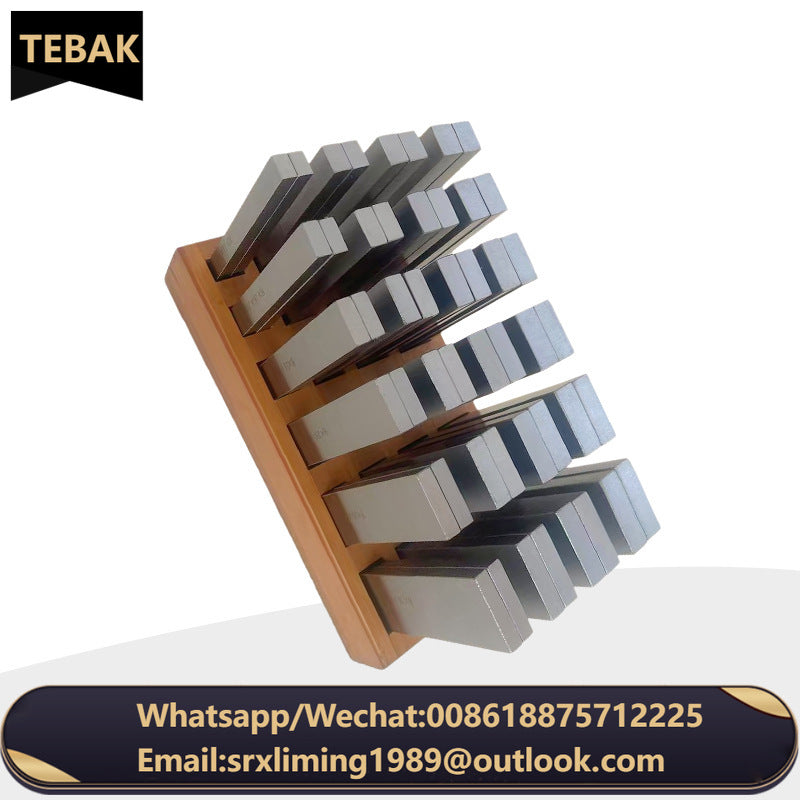 TEBAK Machine Tools 18pcs/20pcs Precision Parallel Set 150mm/100mm Mechanical Precision Parallel Block for Milling Machine Vise