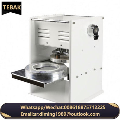 TEBAK SY-050 New Product Custom Small Manual Sealing Machine for Plastic Grain Cover Plastic Yogurt Cup
