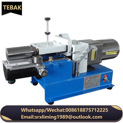 A TEBAK Glue Application Device Semi-automatic Flat Rope Shopping Paper Bag/round Rope Handle Gluing Machine