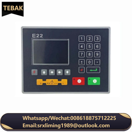 TEBAK CNC Estun E22 System CNC Controller Shearing Machine Bending Machine Digital Display System Set Servo Motor Control