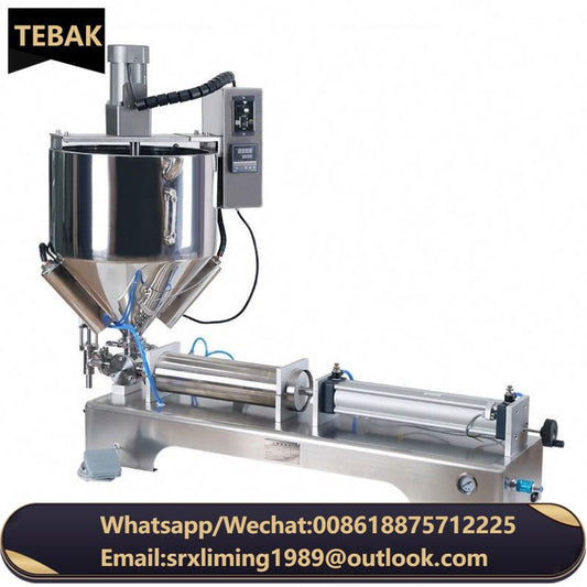 TK03 Semi Automatic Paste Filling Machine Liquid Paste Marmalade Salad Dressing Cream Tomato Sauce Packing and Filling Machine