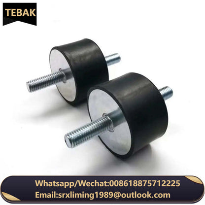 Factory Wholesale Rubber Shock Absorber Column Shock Absorber Screw Rubber Shock Absorber Used in NC Machine Tool