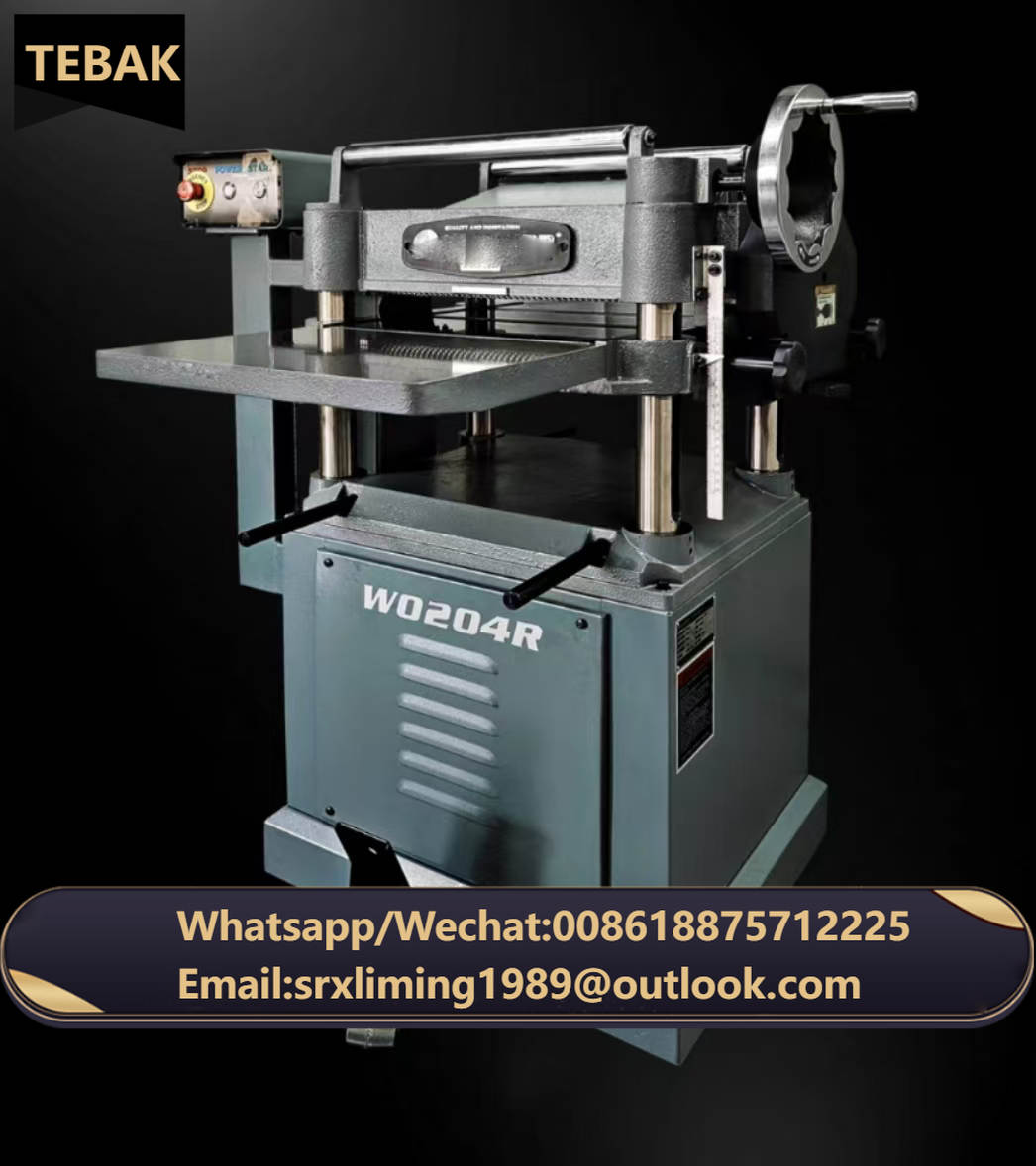 TEBAK 15inch Luxury Precision Cast Iron Planer W0204 Flat Knife Model