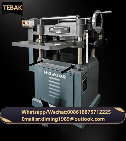 TEBAK 15inch Luxury Precision Cast Iron Planer W0204 Flat Knife Model