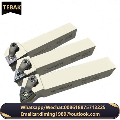 TEBAK WTJNR 2525M16 Cutter TNMG1604/08 Inserts CNC Lathe Machine Cutting Tools External Turning Tool Holder WTJNR