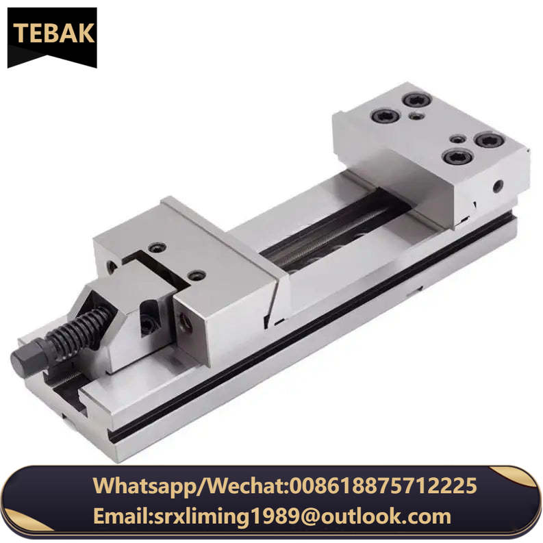 GT Modular Vise Precision Tool Vise GT100 150 175 200 300 Quick Action Precision Horizontal Vertical Vises for Cnc Machine