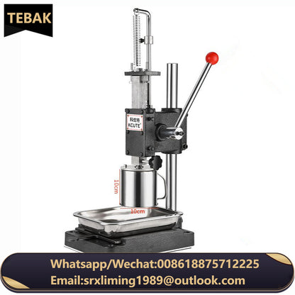 TEBAK Jewelry Processing Gold-working Tools Manual Stamping Machine Gold Silver Pendant Ring Bracelet Stamping Machine