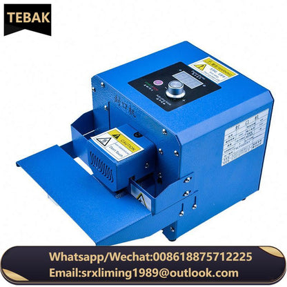 TEBAK Plastic Bags and Aluminum Foil Bags GLF-50 Small Continuous Automatic Bag Sealer High Speed Heat Sealer