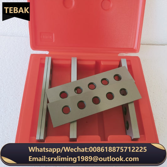 Tebak 4 Pairs Precision 1/2" Parallel Block Set Accuracy 0.0002" Thin Steel Parallel Milling Machine Accessories