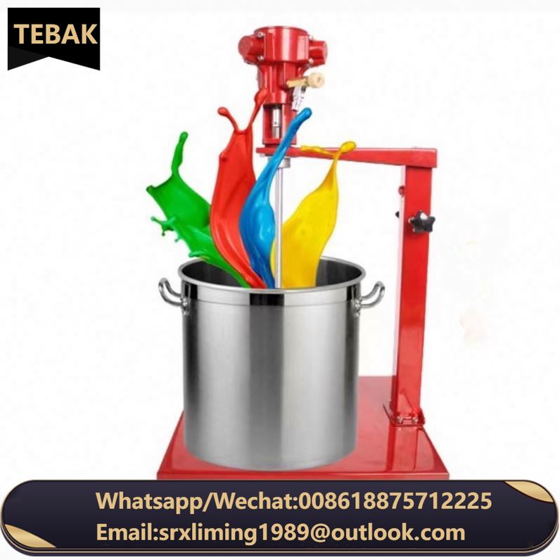 Tebak High Efficiency Mixing Soap Pneumatic Lifting Dispersing Liquid Washing 20 L-200 L Mixer Machine