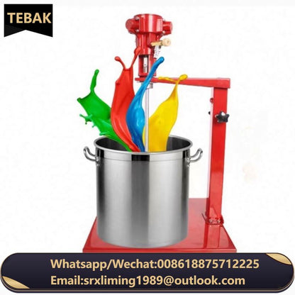 Tebak High Efficiency Mixing Soap Pneumatic Lifting Dispersing Liquid Washing 20 L-200 L Mixer Machine
