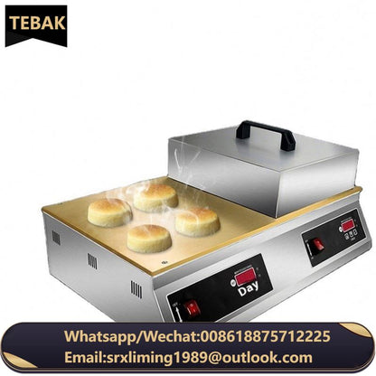 Commercial Kitchen Equipment Souffle Pastry Pan Cake Machine Mini Pancake Machine Fluffy Souffle Machine