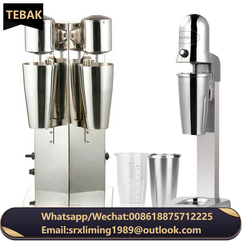 Wholesale Electric Milkshake Machine Stainless Steel Single Double Three Head Milk Shake Machine
