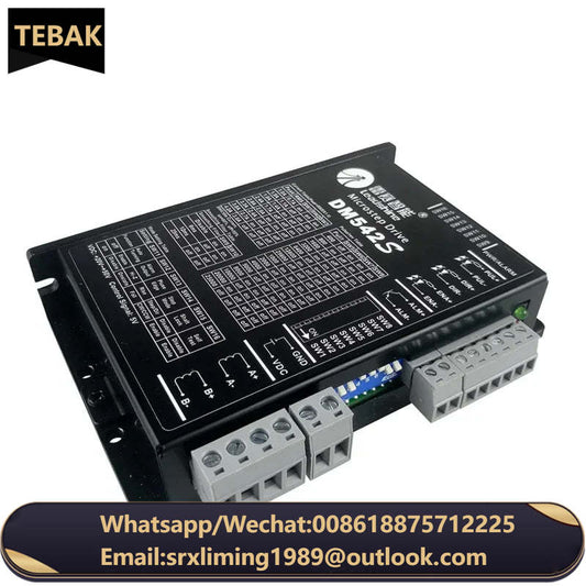 Leadshine 2Phase Stepper Motor Driver DM542S DC24V-50V For 42/57(NEMA17/23) Stepper Motor1.0-4.2A Replace Microstep Driver DM542