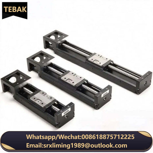 TEBAK High Precision Ball Screw Driven Linear Slide Module Cnc Motion Control System Motorized Linear Slide Guide Table