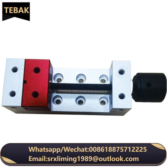 CNC vise carving vise flat-nose pliers drilling machine opening parallel DIY sculpture crafts metal adjustment manual tool