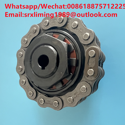 TEBAK TL700-2 100Nm Friction Safty Chain Coupling High Torque Torque Limiter Clutch