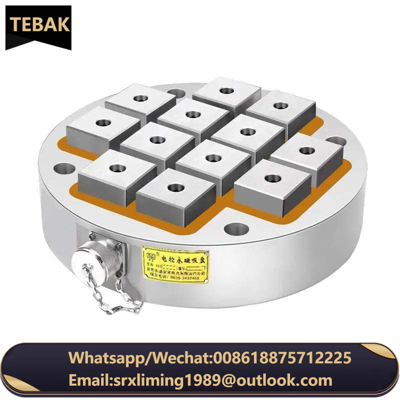 TEBAK CNC Machining Center Computer GONGS Complete Specifications Five-axis Electric Permanent Magnet Chuck Suction Cup Sucker