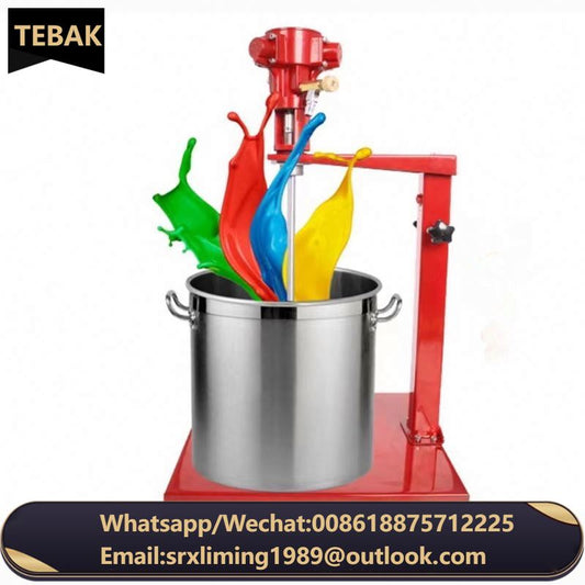 TEBAK  High Efficiency Mixing Soap Pneumatic Lifting Dispersing Liquid Washing 20 L-200 L Mixer Machine