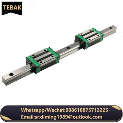 TEBAK D-27 HGH15 20 25 30 CA CC CNC Machine Linear Guide Slider HGW HGR Linear Guide Block Linear Motion Bearing