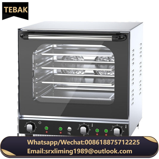 TEBAK Countertop Bread Cake Electric Industrial Bread Baking Convection Oven Industrial Bread Baking Machine