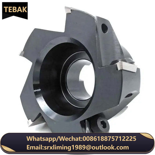 TEBAK TP22-80-27-4T CNC Fast Double-Sided CNC Cutter Head Feed Face Milling Cutter for Tpkn Inserts