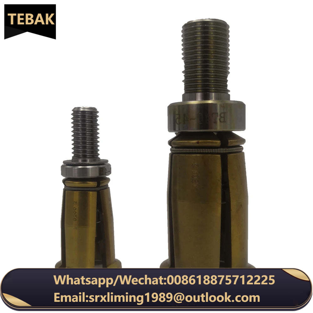 4 Petal Clamp Pull Claw High Accuracy BT30-45/BT40-45 degree CNC Milling Machine Spindle ToolM10 Male Thread