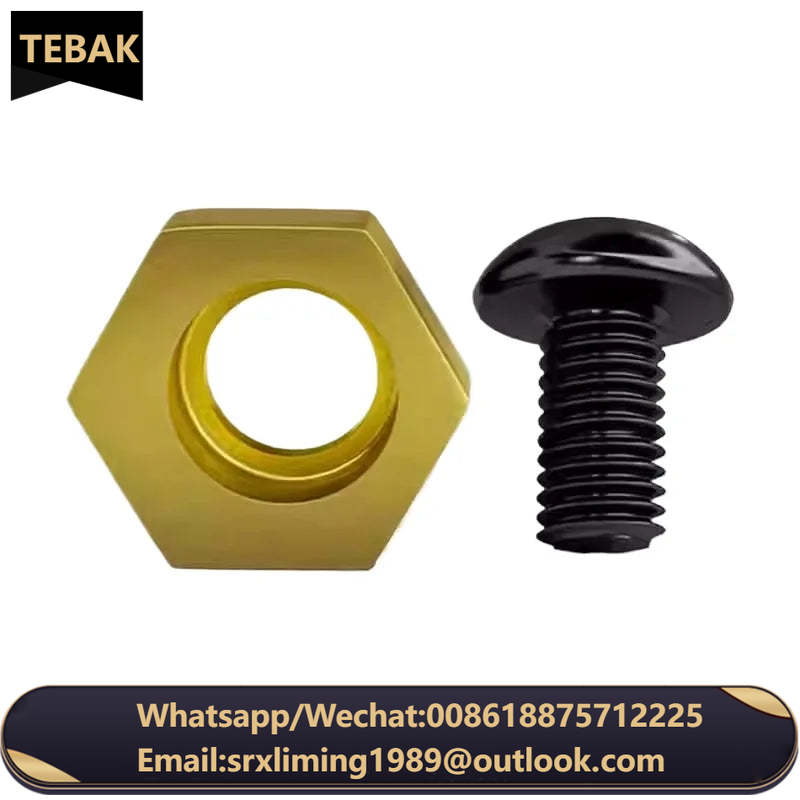 M4-M16 Precision CNC OK Vise Hexagonal Eccentric Fixture Clamps Stainless Steel Anchor Clamping with Nut for Workholding Thread