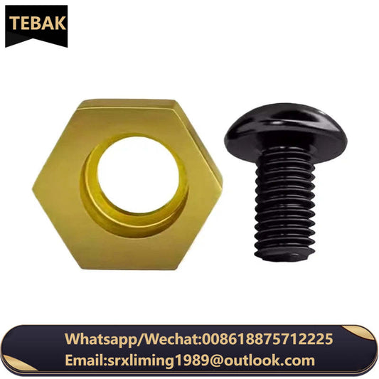 M4-M16 Precision CNC OK Vise Hexagonal Eccentric Fixture Clamps Stainless Steel Anchor Clamping with Nut for Workholding Thread